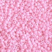 Miyuki seed beads 11/0 - Opaque dyed cotton candy pink 11-415